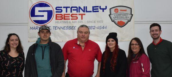 Stanley Best's Front Line Service Team is always ready to assist you.