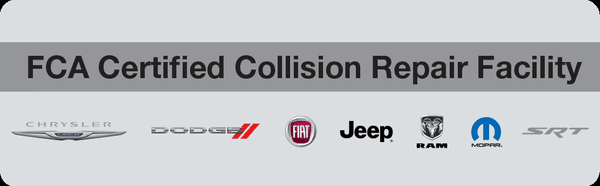 FCA Certified Collision Repair Facility