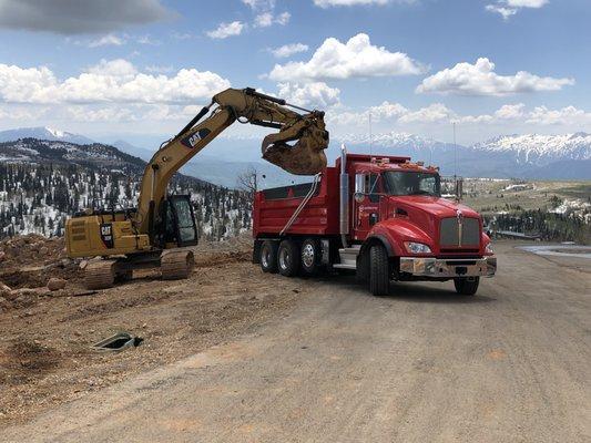 Site prep at Deer Valley