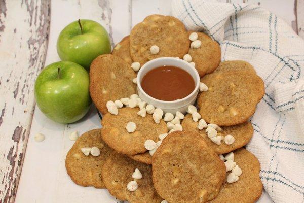 Caramel Apple Spiced Cookies