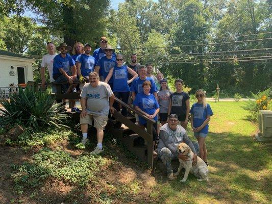 Local Church helps beautify TWH campus