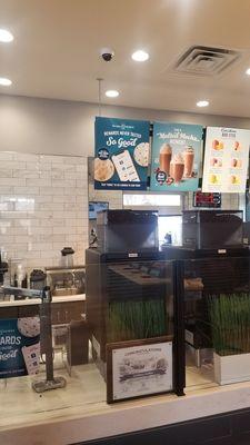 Interior of Caribou Coffee