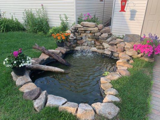 Koi Pond Installation