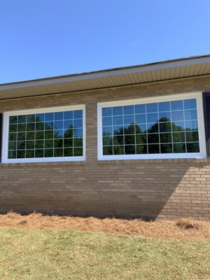 Our crew finished a beautiful picture window job. Best service and professional installation!