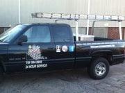 This is one the trucks we would drive to come to your home and service your chimney.