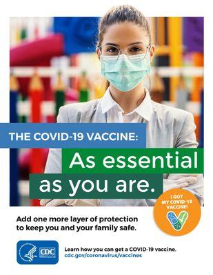 Every Monday receive your COVID-19 Vaccine 1st, 2nd, and booster shot. Pfizer & moderna every Monday at the Center.