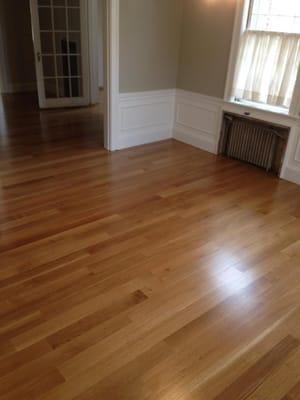 White Oak Rift and Quartered Installation