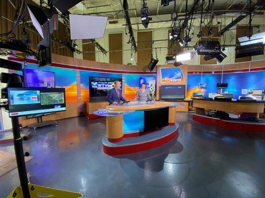 Inside the WTVM Studios