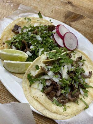 Tacos de Bistec