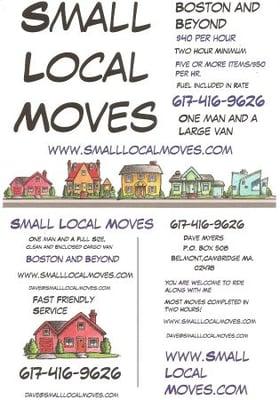 Small Local Moves