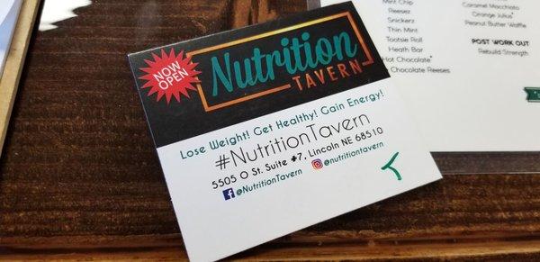 Nutrition Tavern