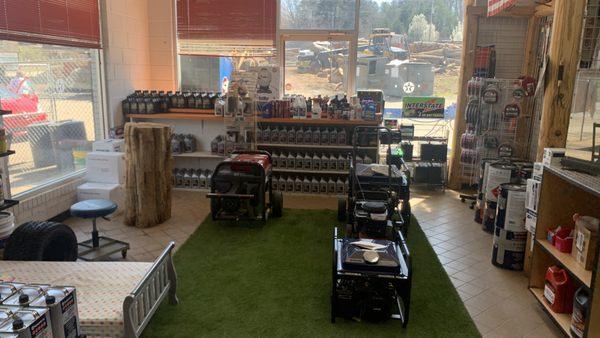 Progressive Power Equipment Store Interior