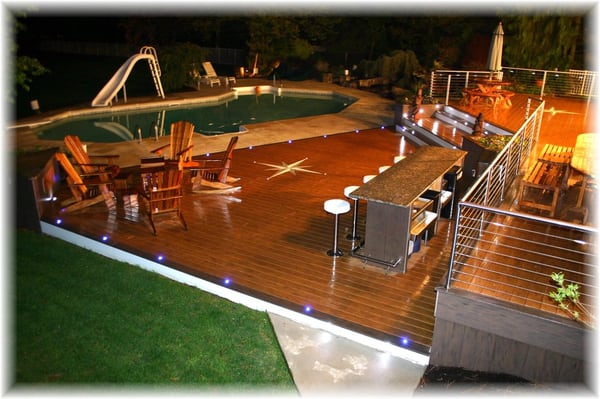 This award winning deck, located in Toms River, New Jersey, is but a sampling of what you'll find at our website.