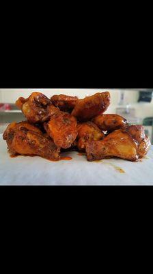 Try our jumbo wings! Hot, Mild, BBQ, Hot BBQ! 440-582-4000  Www.bochelliespizza.com