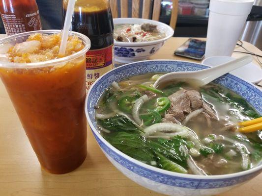 Pho and Thai Tea