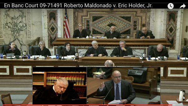 Attorney Ballout's 9th Circuit En Banc oral argument - win! In immigration law, the Ninth Circuit is the largest appellate court.