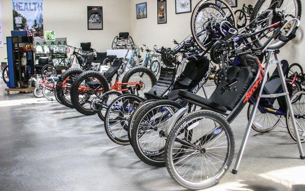 Bike-on showroom located in Warwick, RI