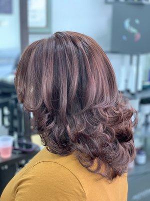 Mahogany Hair Color