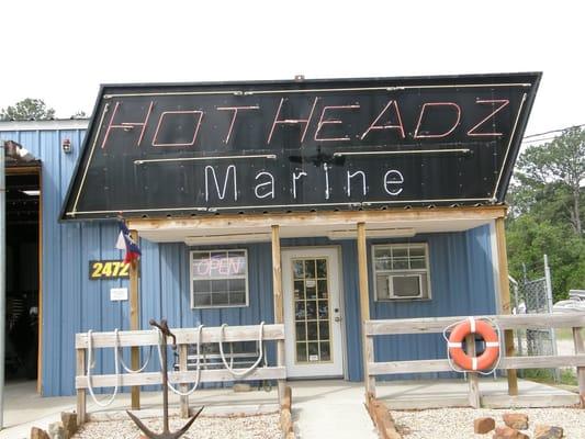 Hot Headz Sign