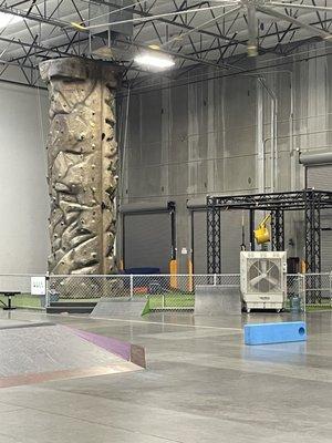 Rock wall yesssss!