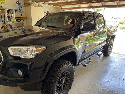 My newly tinted 2022 Tacoma.