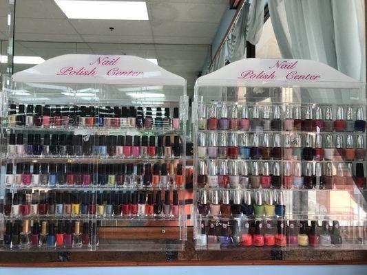 Big selection of gel polish!