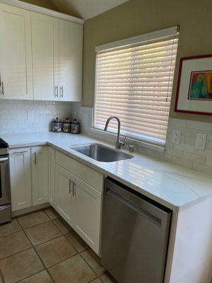 Kitchen cabinets and countertops