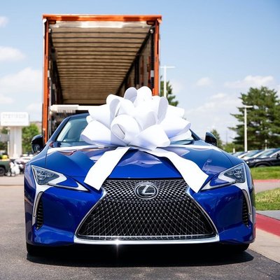 Special delivery! Delivering the first ever 2021 Lexus LC 500 convertible straight from the assembly line to it's new owner.