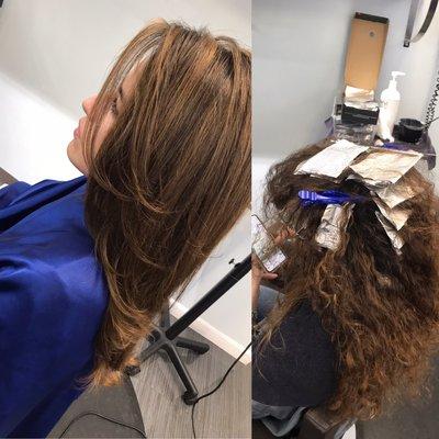 Help your hair to shine with ombré with balayage.come and u get results you want and can be easy to manage CurlybyYulia.com