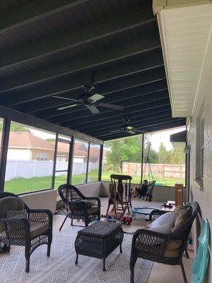 Porch Ceiling Painting