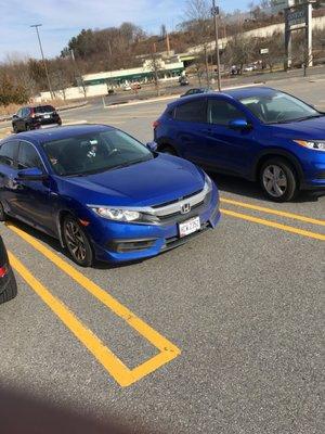 I just found a twin in a parking lot