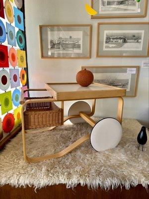 Alvar Aalto cart for Artek