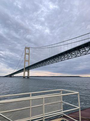 Mackinac bridge.