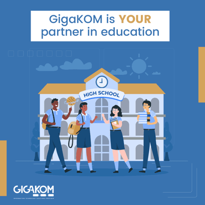 GigaKOM is YOUR partner in education. We make sure your campuses are secure for students and staff.