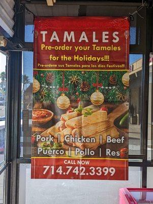 Tamales for the holidays!