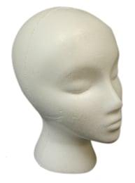 Styrofoam head