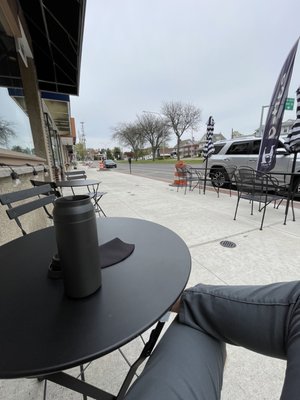 Outdoor Seating on Darby Road