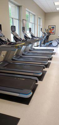 Treadmill and elliptical