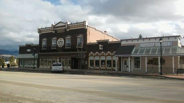 Historic downtown Victor MT.