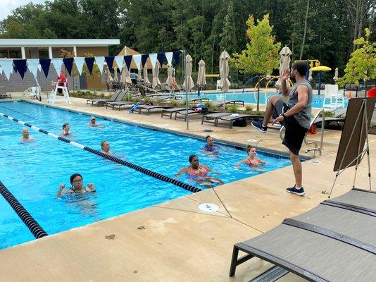 aqua fitness (water aerobics)