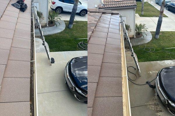 Gutter cleaning