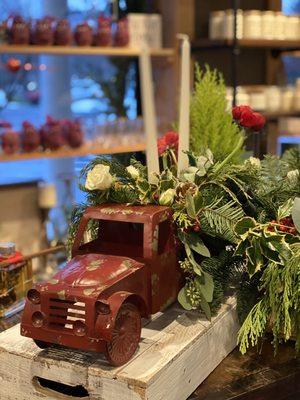 Holiday centerpieces and hostess gifts