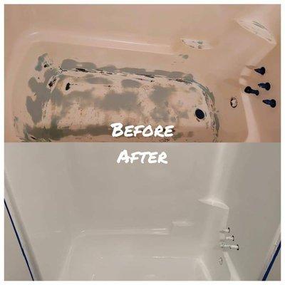 Bathtub refinishing