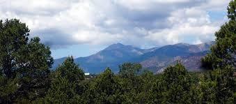 Sierra Blanca towers about the Village of Ruidoso, NM