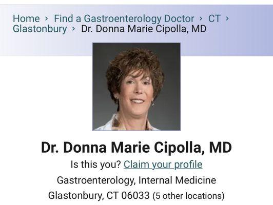 Cipolla Donna M, MD