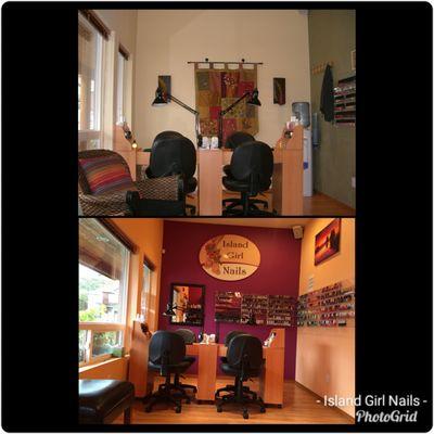 Throwback Thursday look at our mani area over the years...