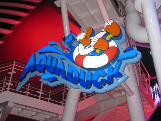 AquaDuck Slide - Disney Dream and Disney Fantast Cruise Ships