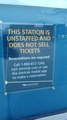 Can't buy tickets here, have your reservation made ahead of time.