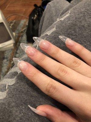 Nails done the correct way