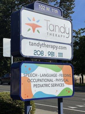 Tandy Therapy office is located on Spokane Street and 11th Avenue intersection in Post Falls.